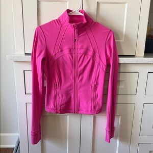 lululemon athletica Hot Pink Full-Zip Athletic Jacket